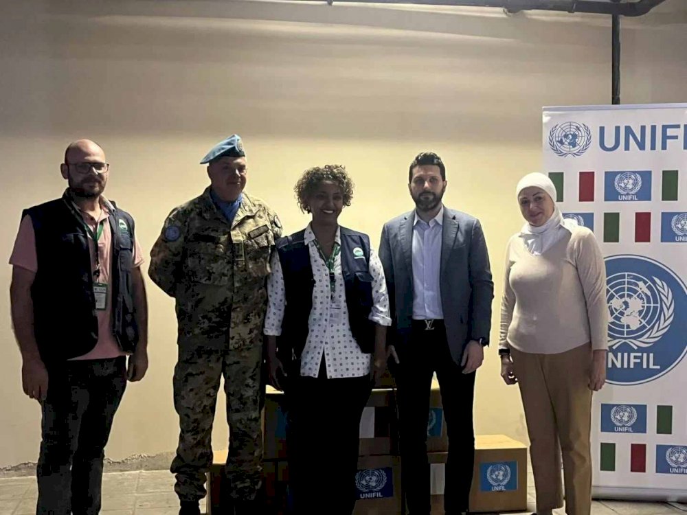 Akra receives in-kind assistance from UNIFIL on behalf of Sidon Municipality