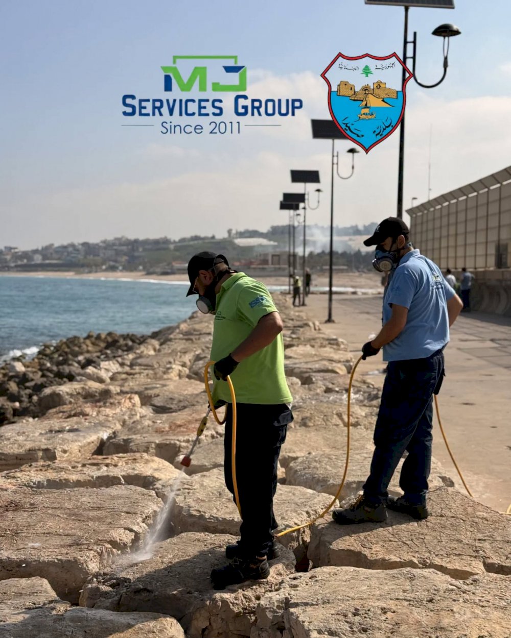 Launch of a Rodent and Insect Control Campaign in the Area Surrounding the Municipal Stadium, in Partnership Between the Municipality of Sidon and MJ Services