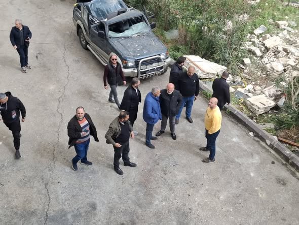 Hijazi, Badih, and Al-Zein Inspect Nabih Berri Boulevard in Haret Saida: A Treacherous Attack Targeting Innocent Civilians