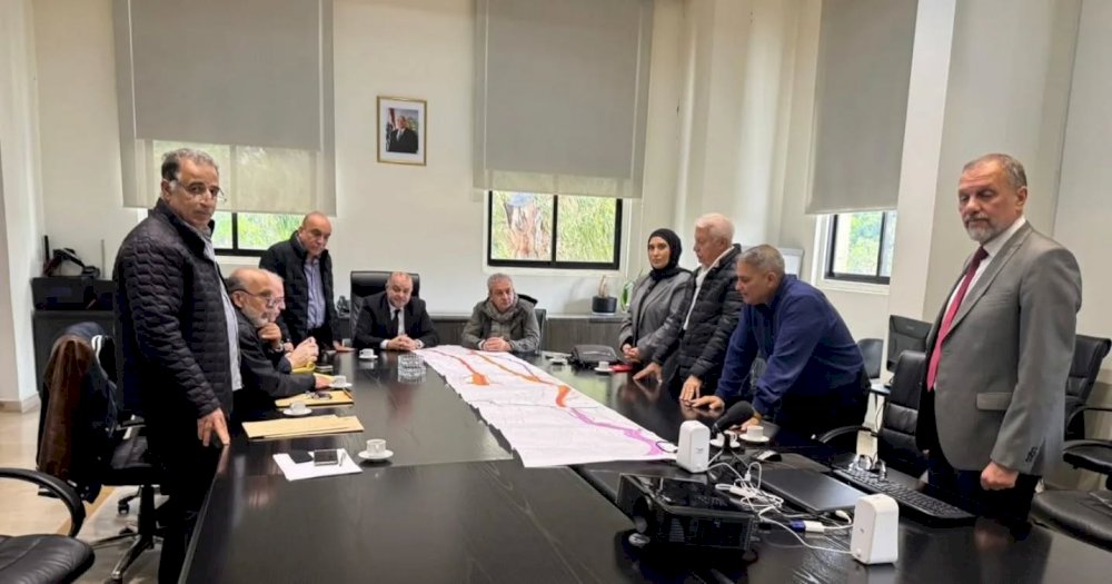 Saida Municipality Delegation Meets Council for Development and Reconstruction to Discuss Amending Part of the South Highway Master Plan