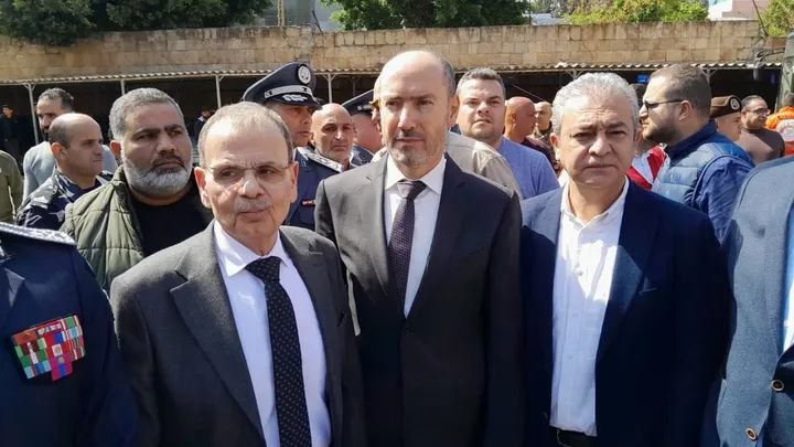 Sidon Municipality participates in the funeral of the 13 State Security martyrs who fell in the Israeli attack on Nabatieh Serail
