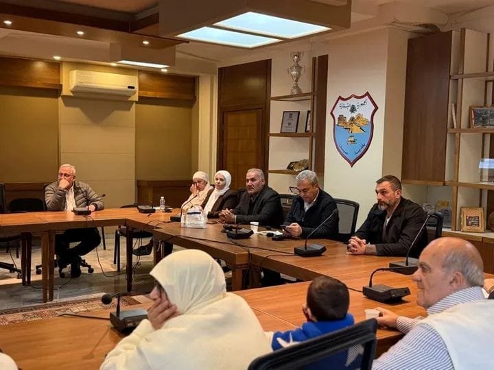 Consultative Meeting at Sidon Municipality Presents Findings of the Water-Energy Nexus Study in Cooperation with .AUB, UNICEF, South Lebanon Water Establishment, and Neighborhood Committees