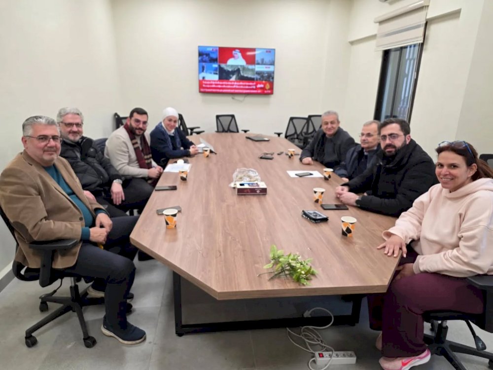 President Hijazi receives MP Al-Bizri, inspects the Sidon Municipality operations room, and is briefed on the progress of the relief plan and the city's needs.