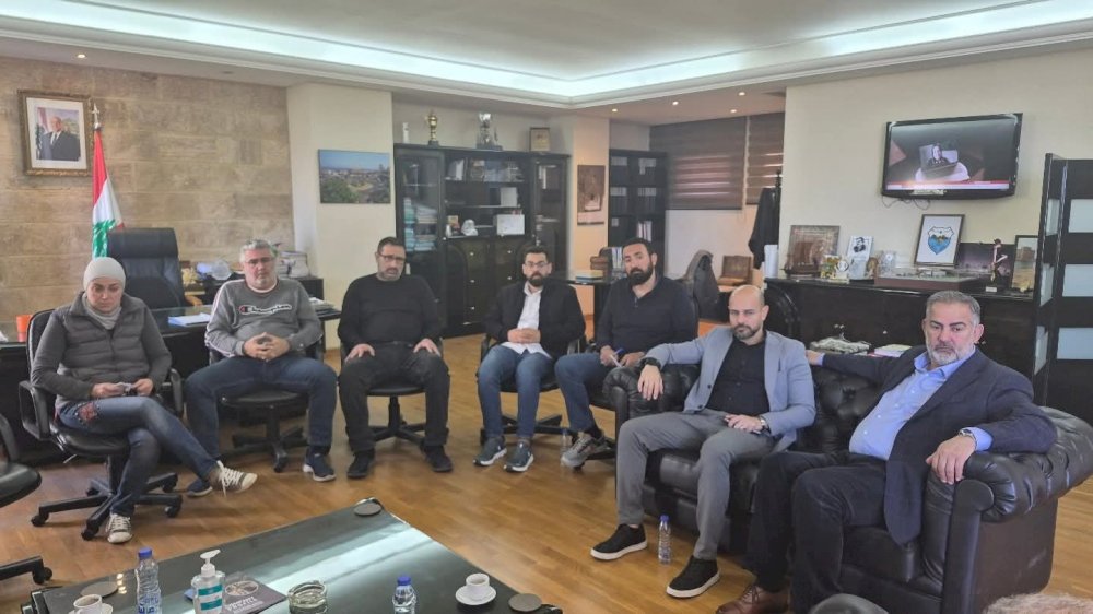 Mayor Hijazi and Municipal Council Members Receive MP Saad to Discuss the Displacement Crisis and Address the Situation of Families Living on the Streets
