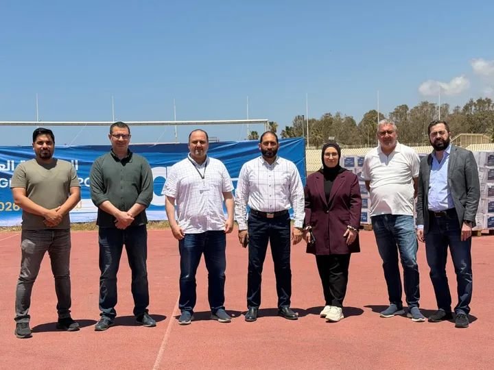 Sidon Municipality and 'Humanitarian Cooperation' wrap up the distribution of 4,000 food baskets at the municipal stadium