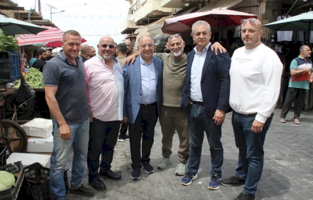 Hijazi and Al-Sharif inspect the commercial market conditions and preparations for Eid al-Adha