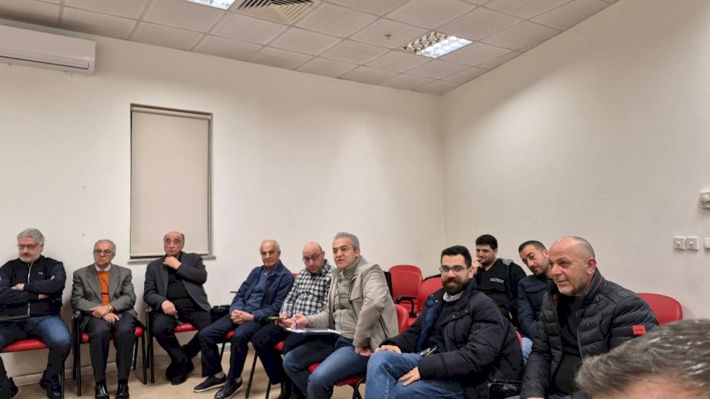 The Disaster Management Cell in Sidon Municipality discusses sustainable support mechanisms and emergency plans with the Follow-up Committee of NGOs