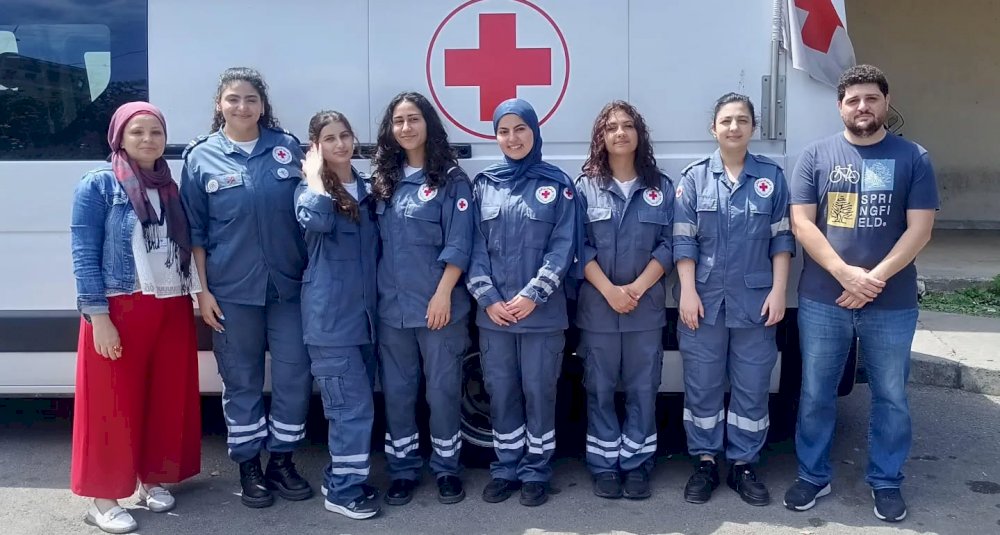  Blood Donation Campaign Organized by Saida Municipality and Rotaract Saida in Cooperation with the Lebanese Red Cross.